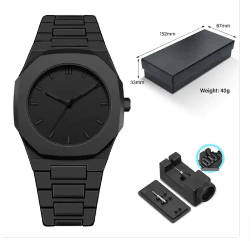 Reloj de Cuarzo Impermeable para Hombre