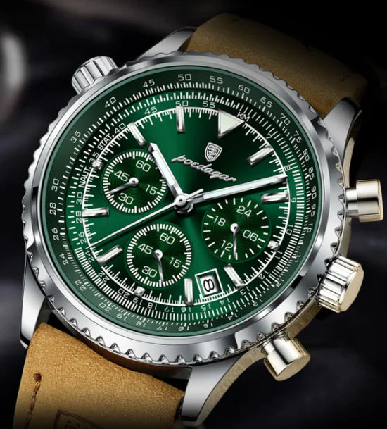 Reloj de Cuarzo correa de Cuero