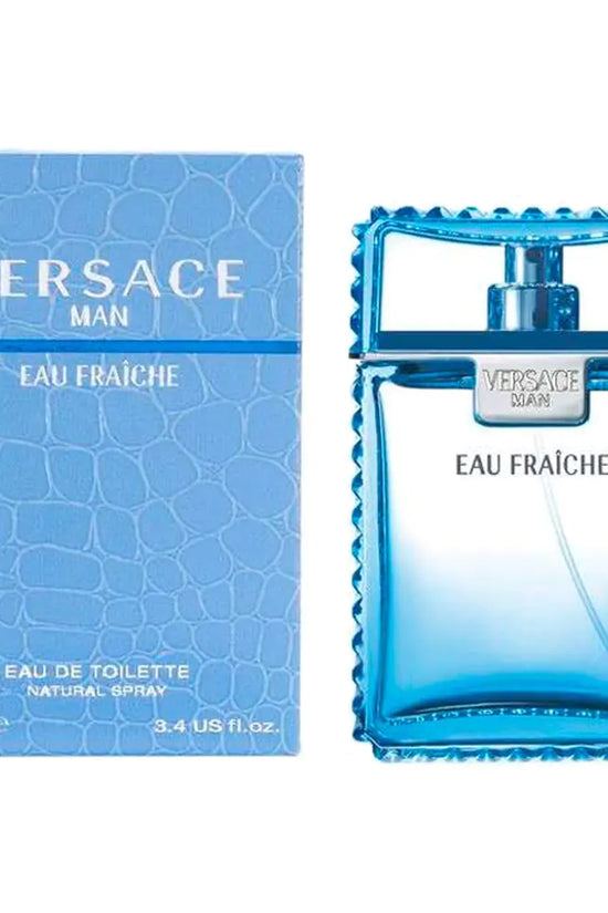 Versace Man Eau Fraiche de Versace para Hombres 3.4 oz Eau de Toilette en Spray