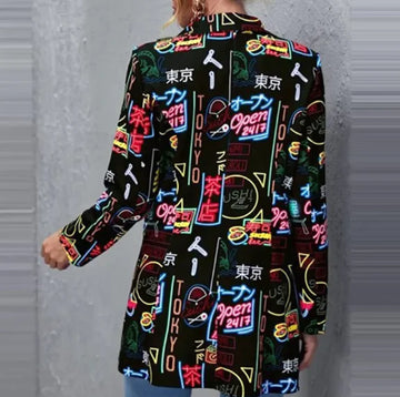 Printed Black