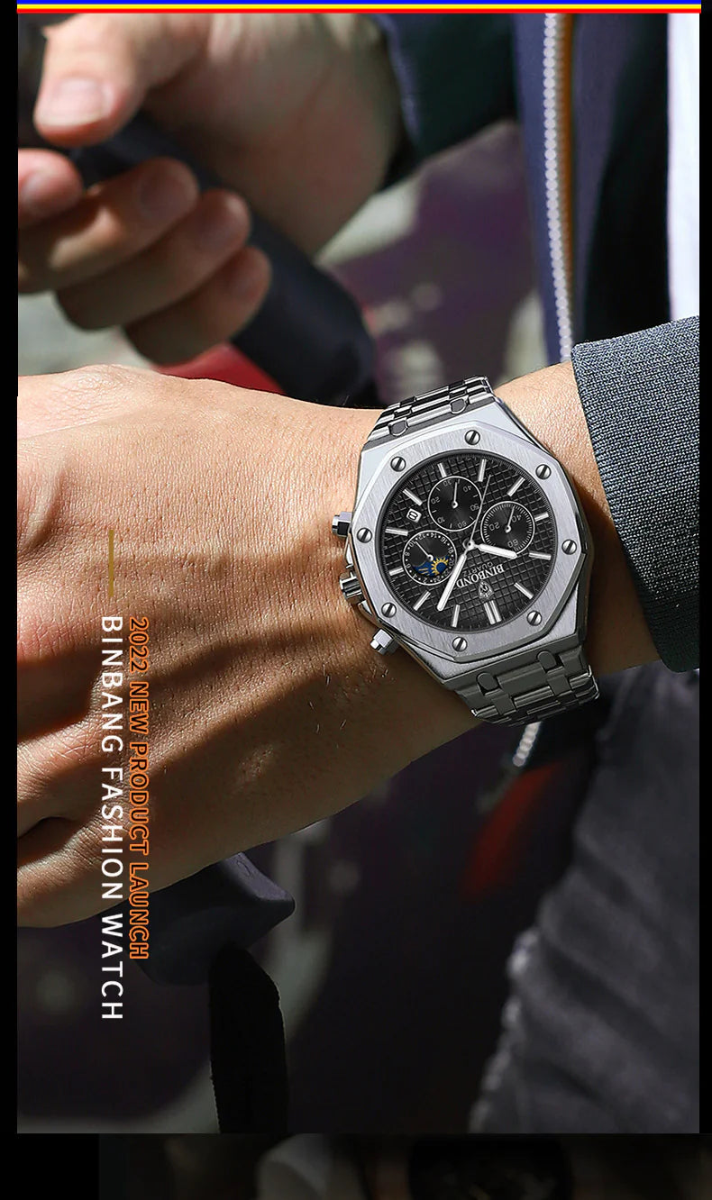 Reloj Deportivo Multifunción para Hombre