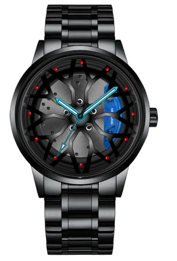 Black Steel Blue