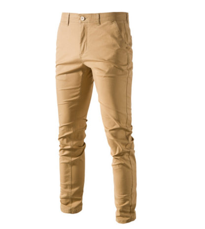 Pantalón Slim Fit de Color Sólido para Hombre