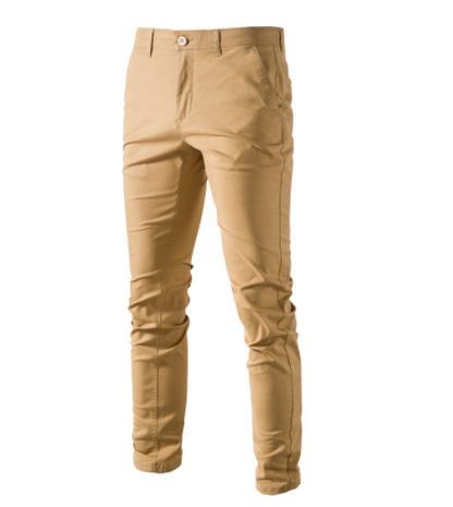 Pantalón Slim Fit de Color Sólido para Hombre