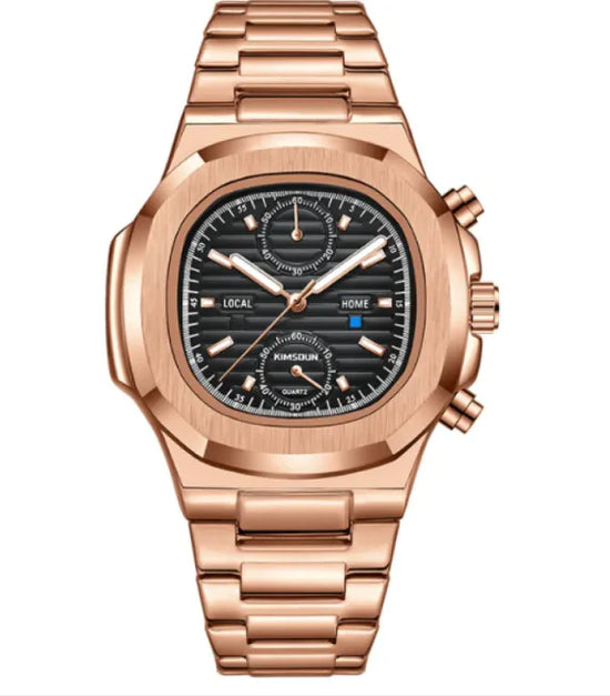 Reloj de Cuarzo Impermeable AquaChron para Hombre
