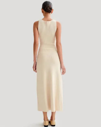 Vestidos Elegantes de Punto Largo