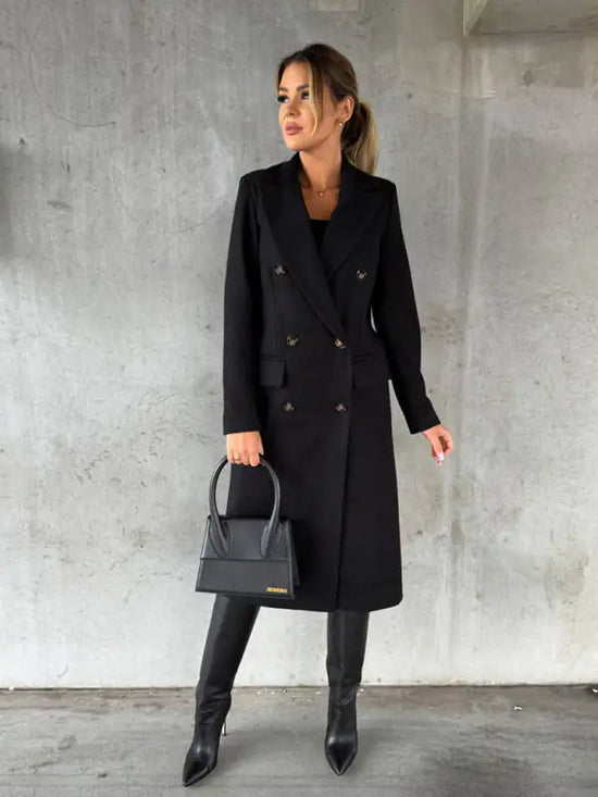 abrigo casual de negocios: elegancia atemporal