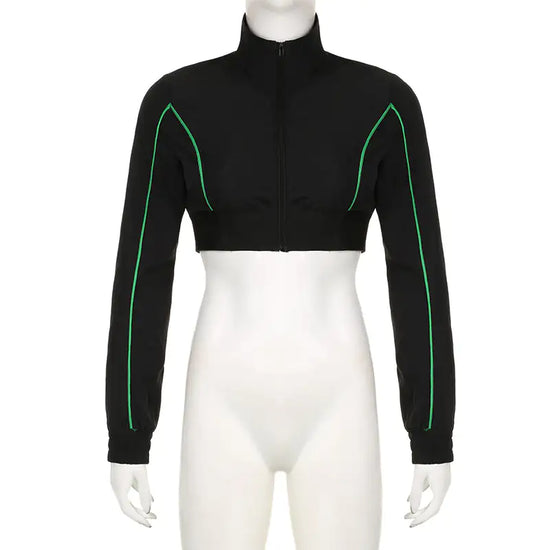 Chaqueta Corta con Cremallera