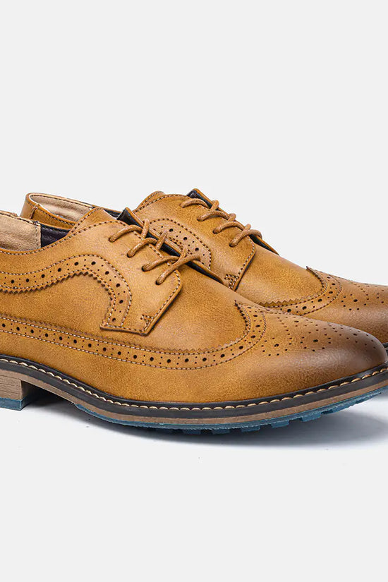 Zapatos Casuales Retro para Hombre  - Estilo Europeo