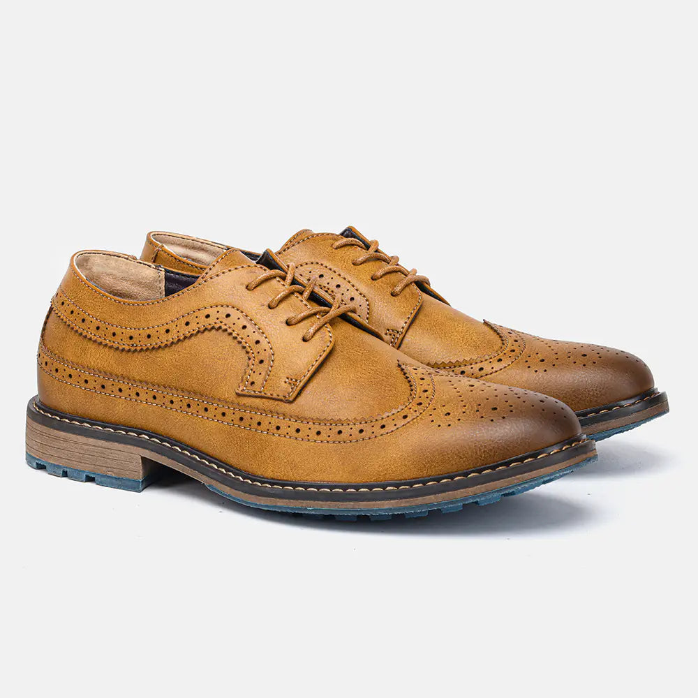 Zapatos Casuales Retro para Hombre  - Estilo Europeo