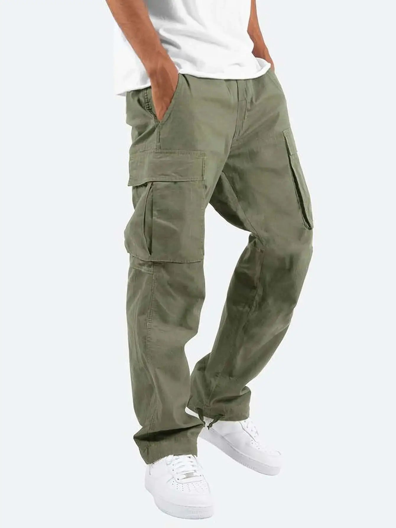 Pantalones Casuales Multibolsillos: Estilo y Funcionalidad