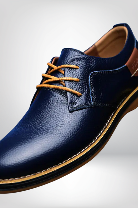Zapatos de Vestir de Cuero Casual para Hombre - Estilo Británico