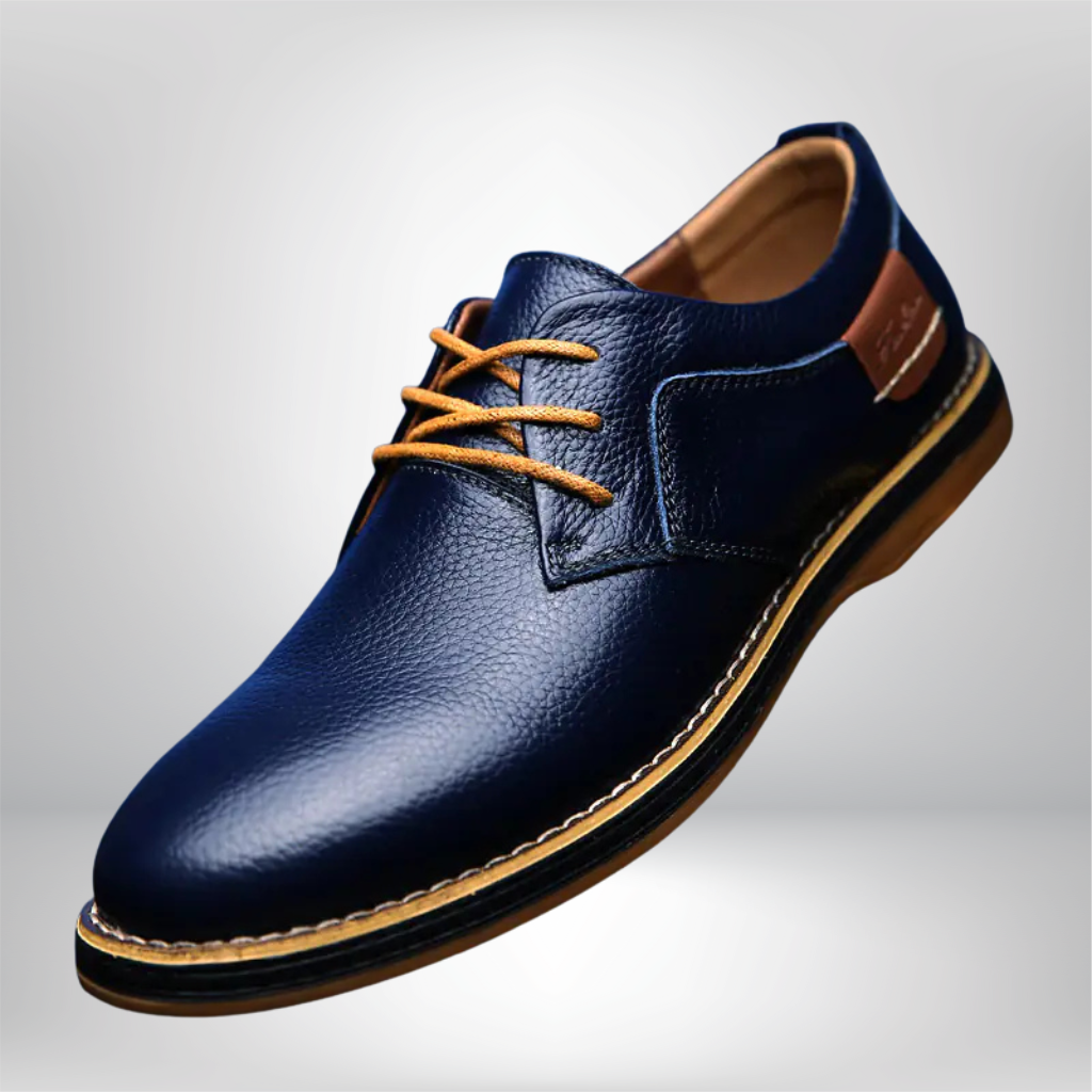 Zapatos de Vestir de Cuero Casual para Hombre - Estilo Británico