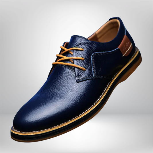 Zapatos de Vestir de Cuero Casual para Hombre - Estilo Británico