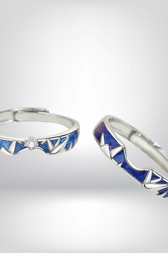 Anillo de Esmalte de Diseño de Compromiso