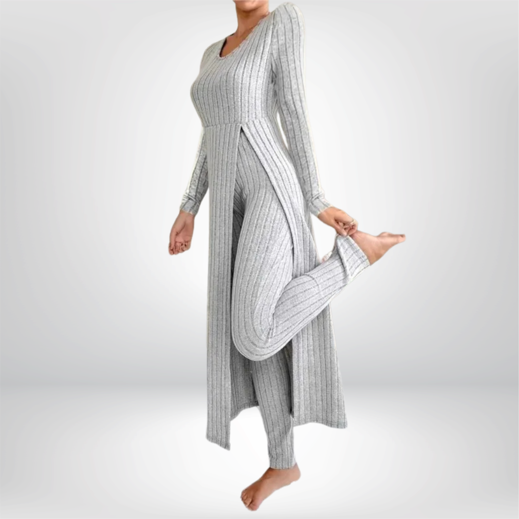 Conjunto de dos piezas para mujer, informal, de moda