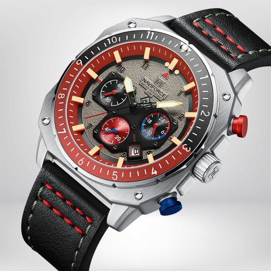 NAVIFORCE - Reloj deportivo multifunción resistente al agua para hombre