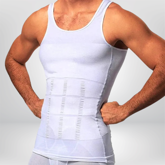 YBFDO - Chaleco de compresión adelgazante para hombre, control del abdomen