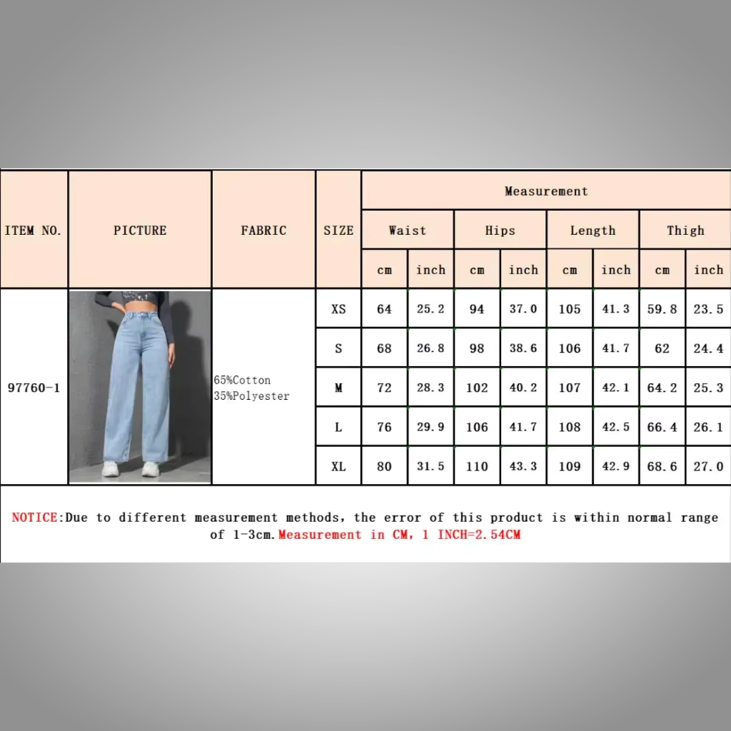 Pantalones vaqueros para muje de mezclilla de pierna ancha, de cintura alta