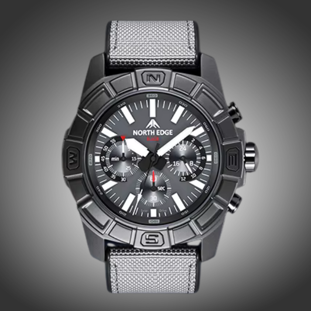 NORTH EDGE BLAZE - Reloj de cuarzo para hombre, con energía solar