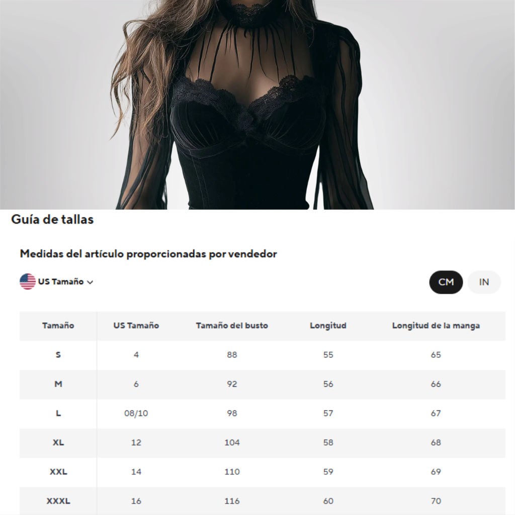 Blusa elegante transparente con mangas abullonadas, de terciopelo, de malla, estilo retro americano