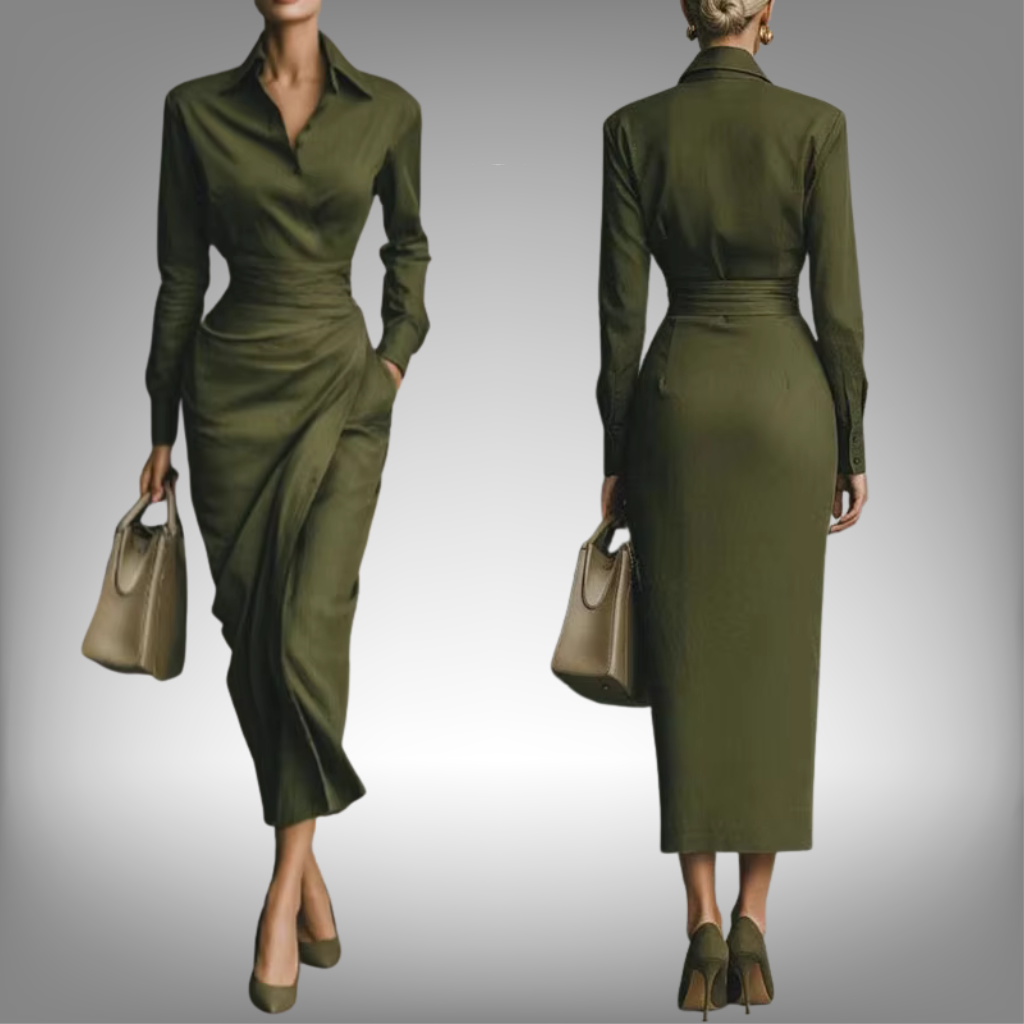 Vestido "Gala Hollow" – Elegancia y Misterio