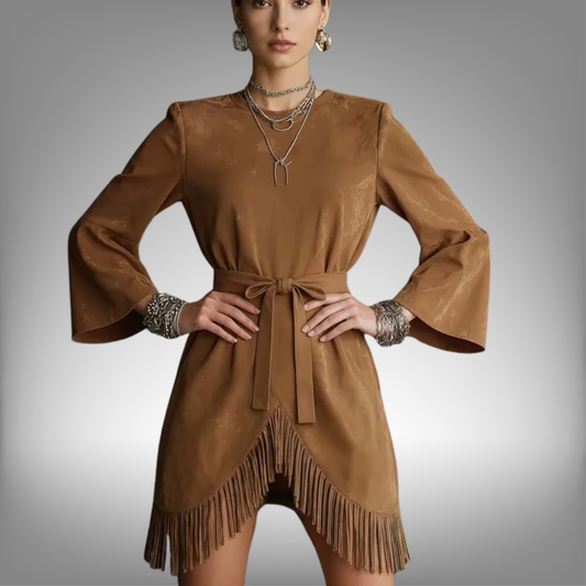 Vestido "Boho Tassel" – Estilo y Movimiento