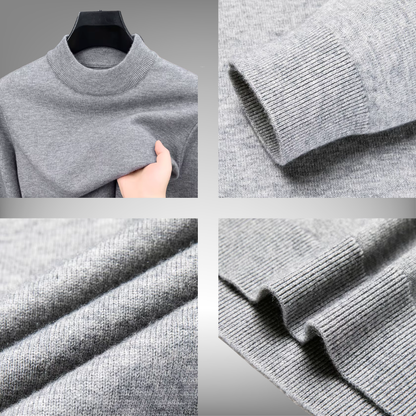 Suéter "Nordic Knit" – Confort &amp; Estilo Minimalista