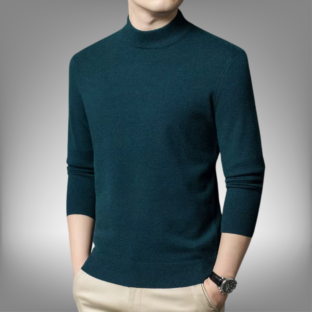 Suéter "Nordic Knit" – Confort &amp; Estilo Minimalista