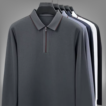 Polo de Lujo "Silk-Wool Blend" – Edición Ejecutiva