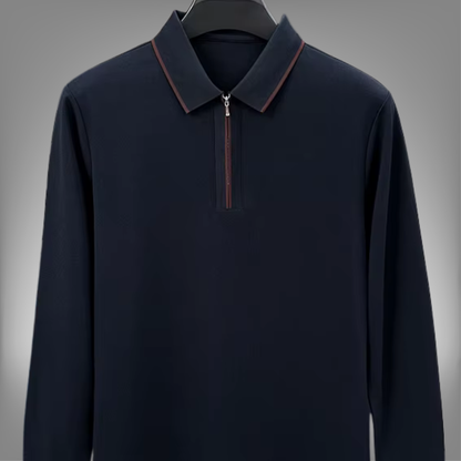 Polo de Lujo "Silk-Wool Blend" – Edición Ejecutiva