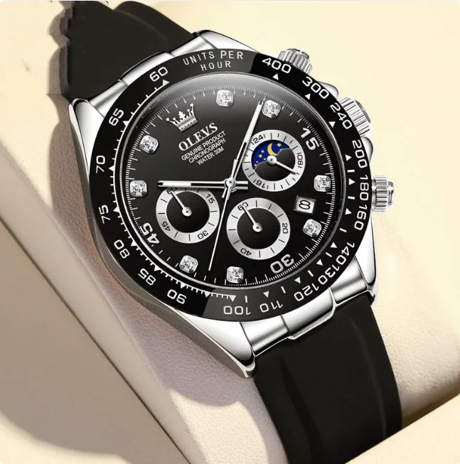 Reloj de Cuarzo Multifuncional para Hombre Lumi Tech