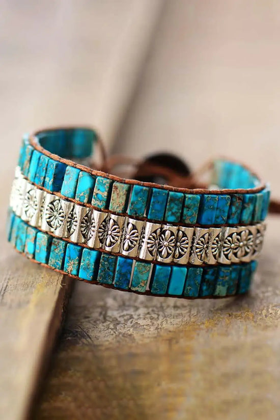 Pulsera Tríada de Piedras Naturales