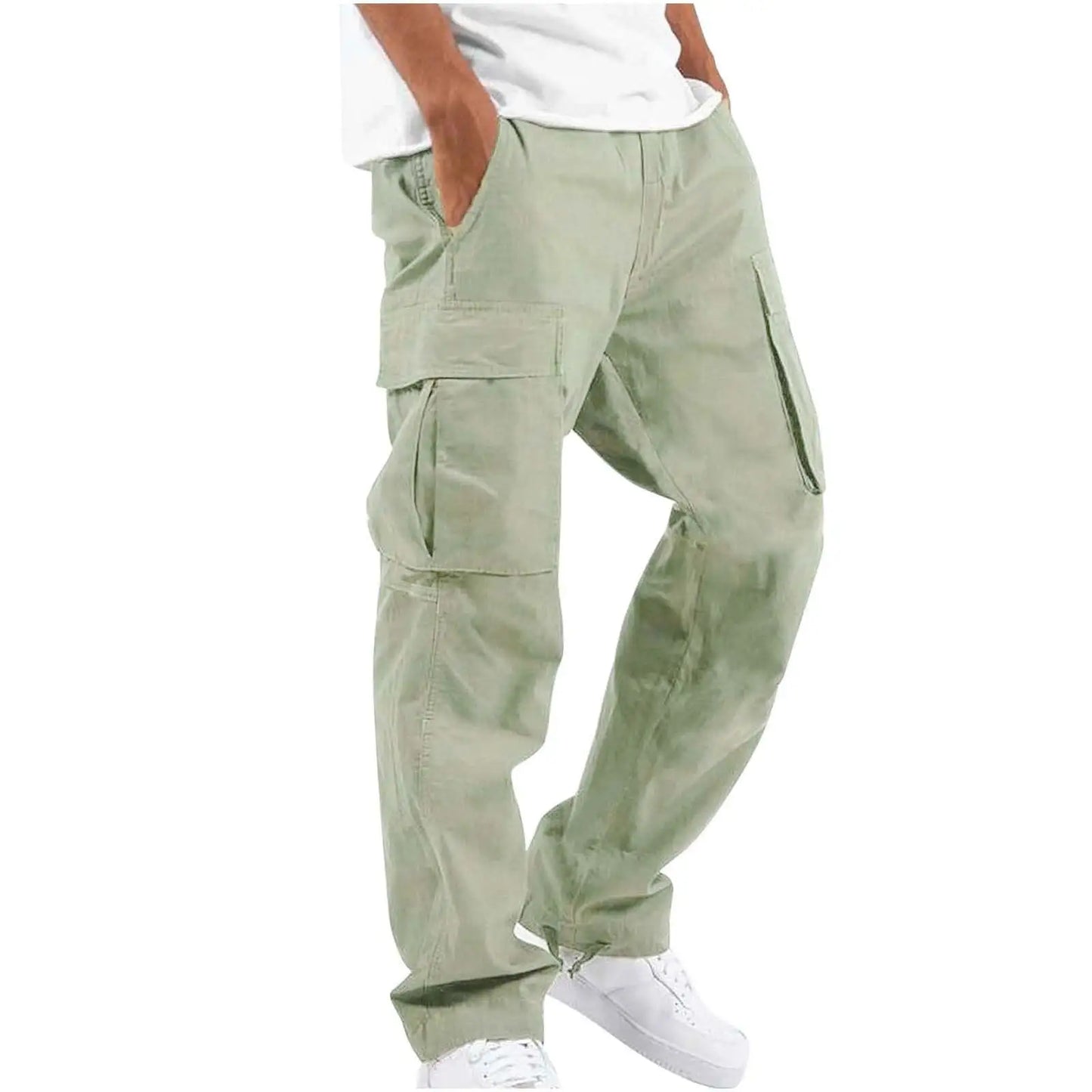 Pantalones Casuales Multibolsillos: Estilo y Funcionalidad