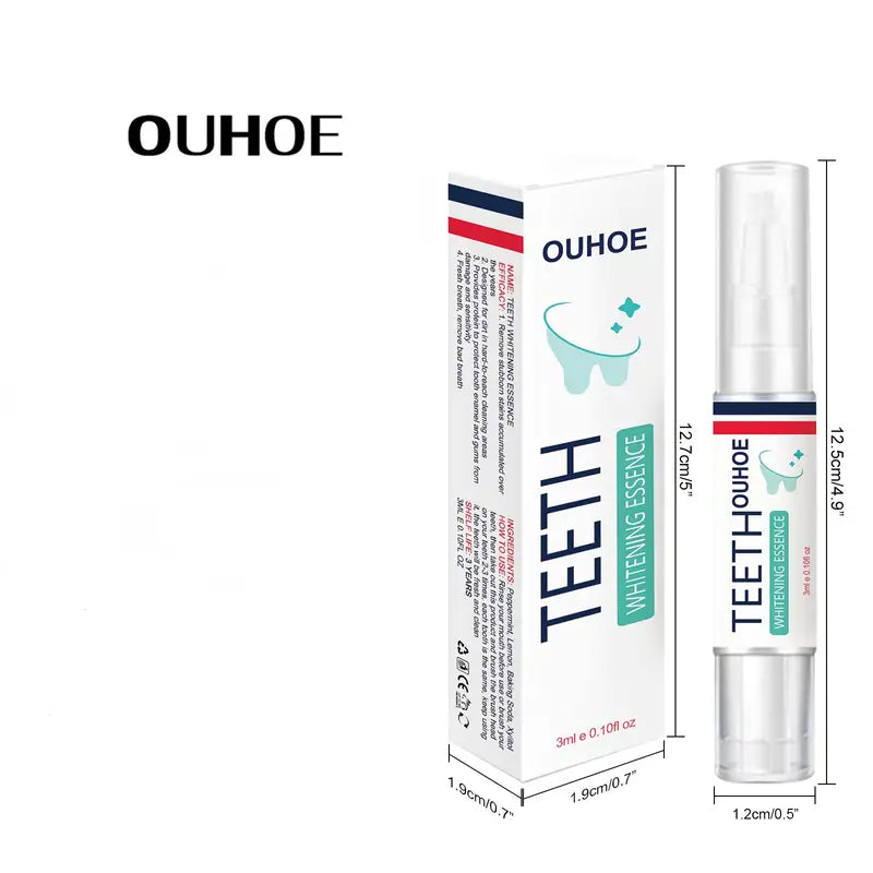 Esencia Blanqueadora de Dientes para Manchas y Aliento Fresco
