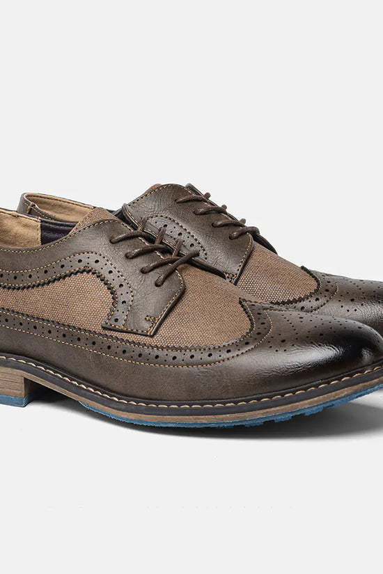 Zapatos Casuales Retro para Hombre  - Estilo Europeo