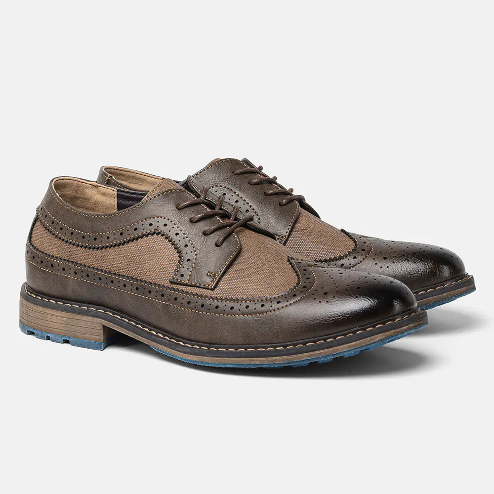 Zapatos Casuales Retro para Hombre  - Estilo Europeo