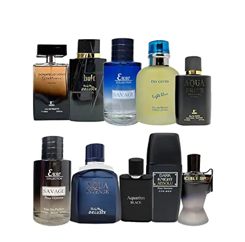 Tokuyo Perfume para Hombres Eau de Toilette Spray Natural (Paquete Aleatorio de 2)