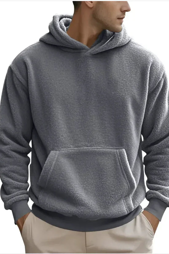 Men's Double-Sided Velvet Loose Sweater
