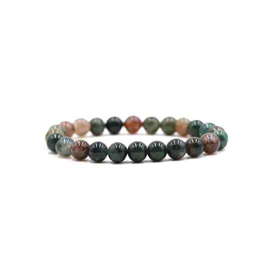 Pulsera Energética: Tigre, Ágata y Piedras Naturales