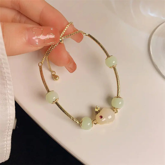 Pulsera Vintage de Cuentas con Carácter Único
