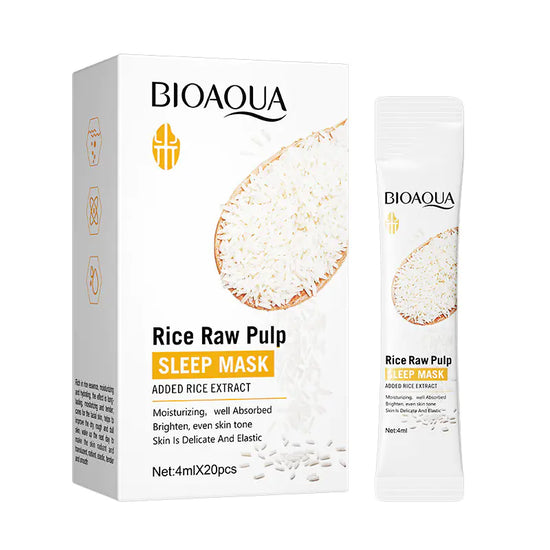 Set de Cuidado de la Piel Hidratante de Esencia de Arroz BIOAOUA (6 Piezas)