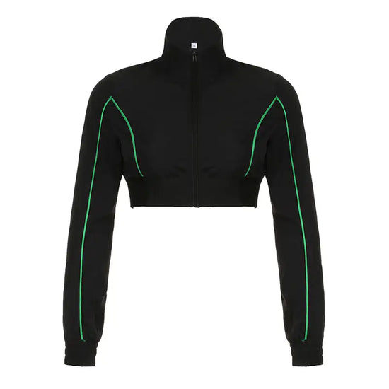 Chaqueta Corta con Cremallera