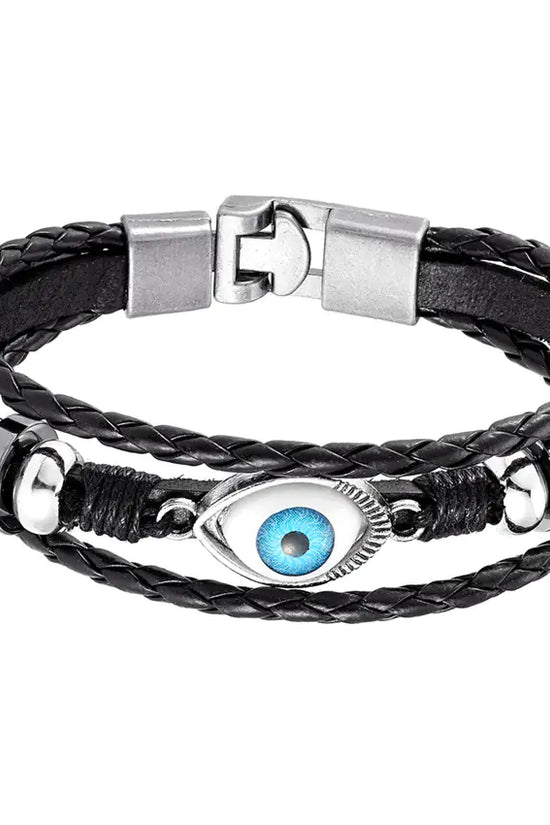 Pulsera Multicapa del Ojo Turco