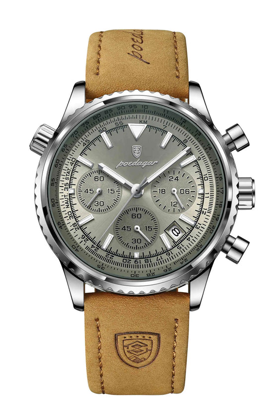 Reloj de Cuarzo correa de Cuero