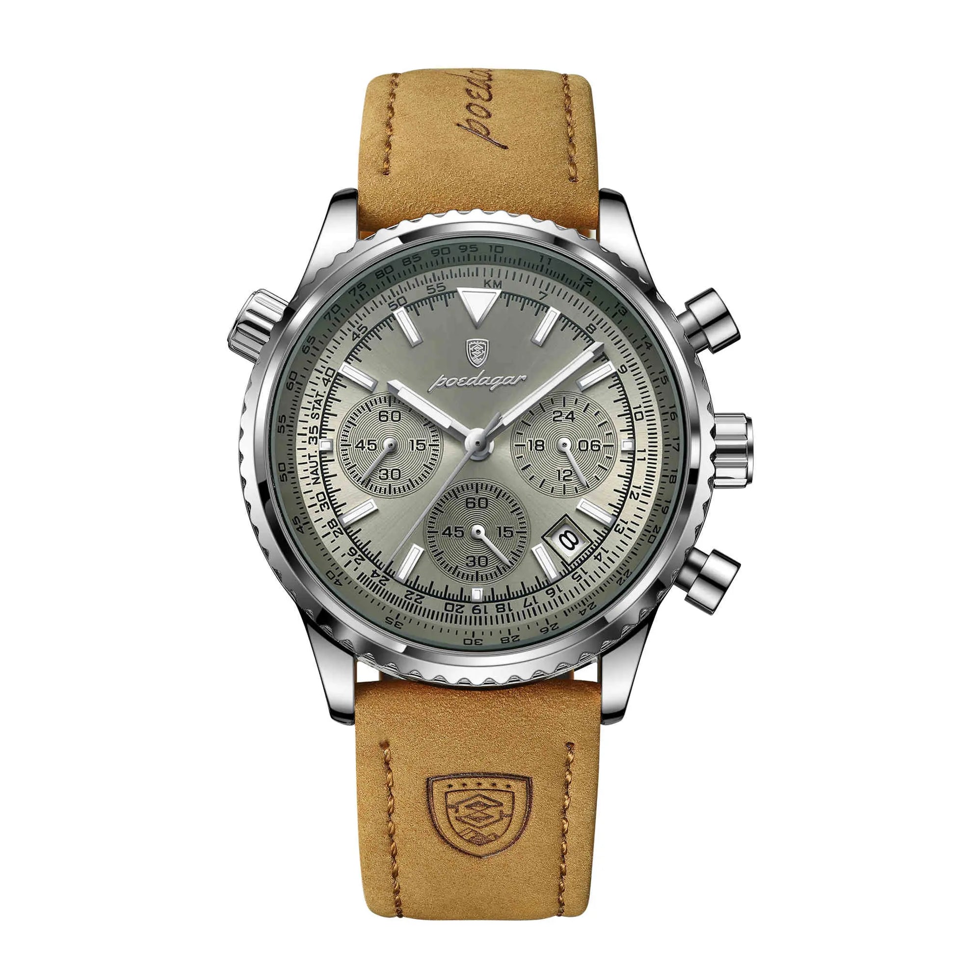 Reloj de Cuarzo correa de Cuero