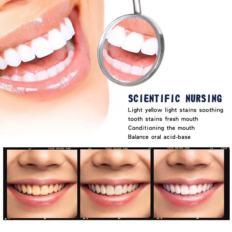 Esencia Blanqueadora de Dientes para Manchas y Aliento Fresco
