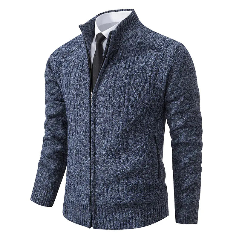 Fiorinni Cárdigan para Hombre - Chaqueta de Punto Grueso