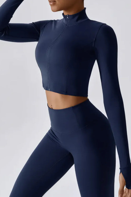 Chaqueta de Correr para Mujeres con Cremallera