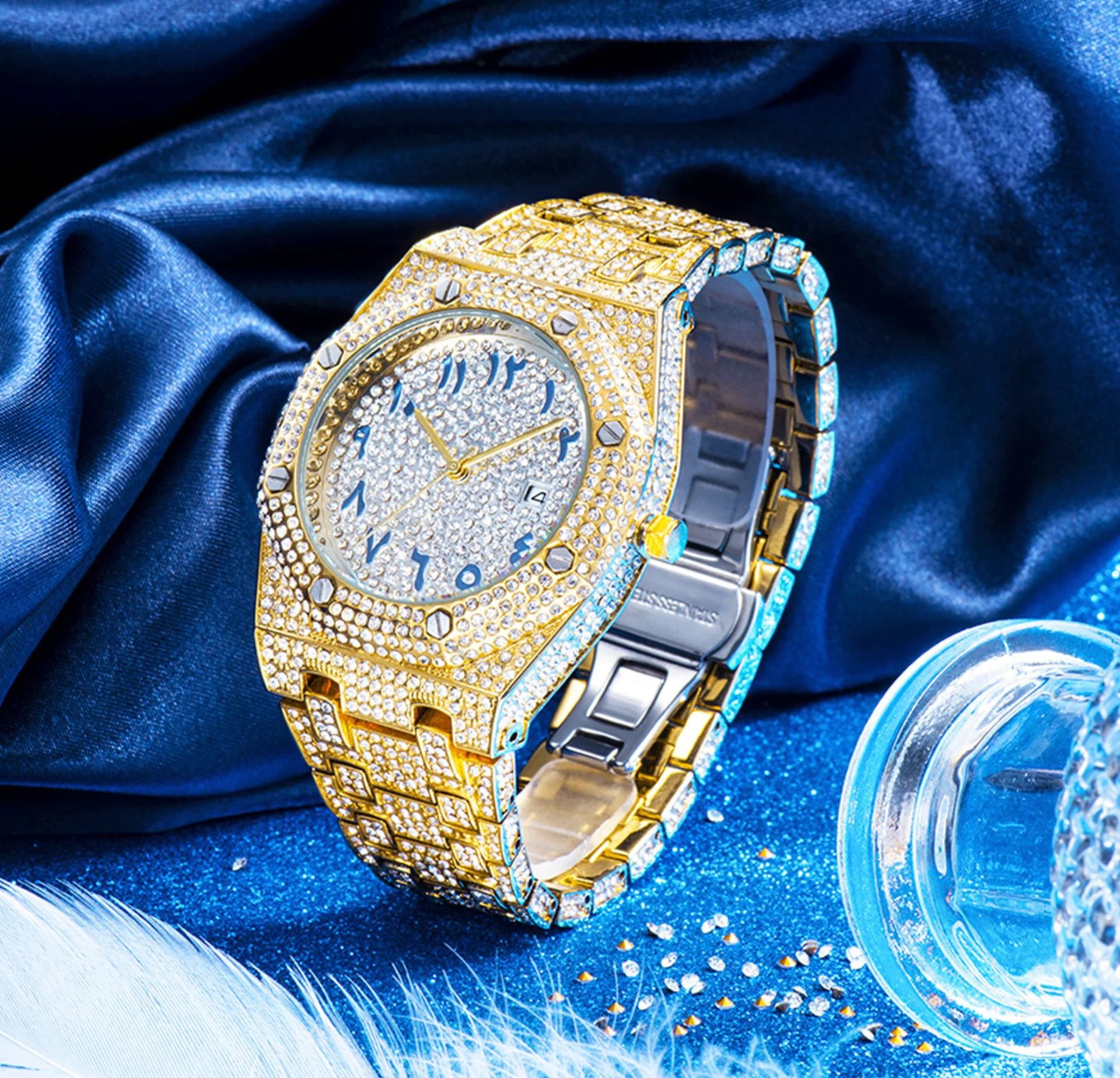 Reloj de Cuarzo Calendario Impermeable